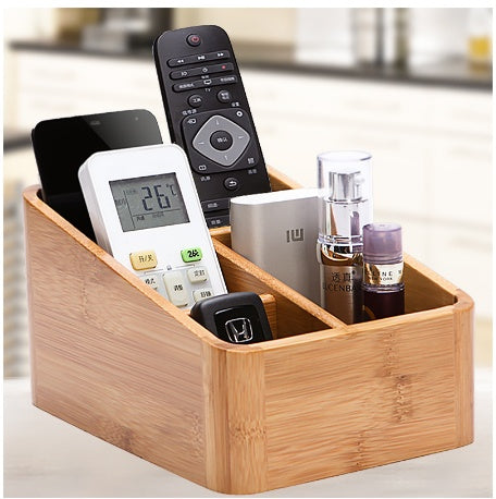 Smart desktop multi-purpose storage box