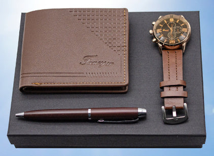 Gift Set - Wallet Pen Watch